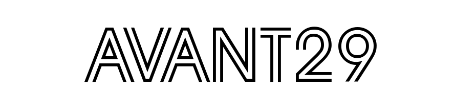 A_Avante Titul Inline Font Download Free